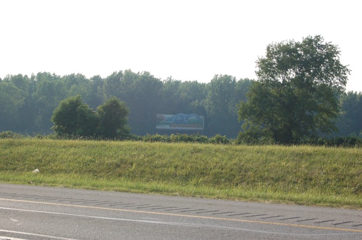 Creation Museum Billboard Interstate 71 in Ohio Answers in Genesis