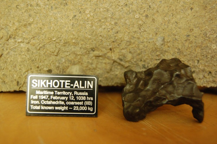 Sikhote Alin iron meteorite from Russia in 1947