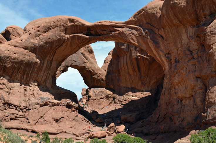 Double Arch in Arches National Park, UT