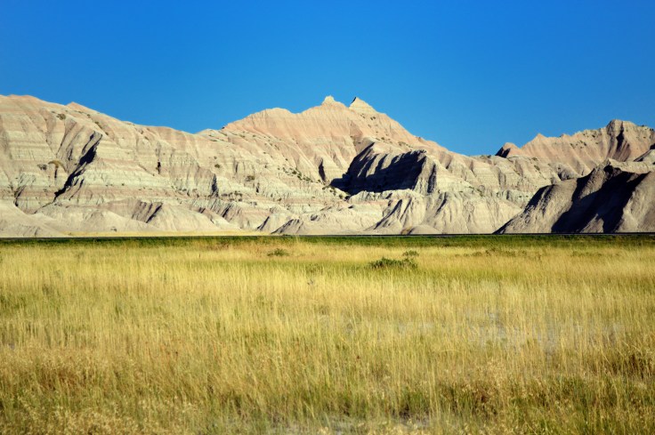 Scene from Badlands National Park, August 2013.