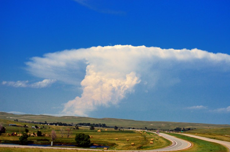 Thunderhead builds over Rapid City SD. Photo: Joel Duff