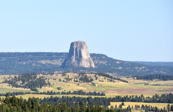 Getting closer to Devils Tower from the south. Image: Joel Duff, June 2016